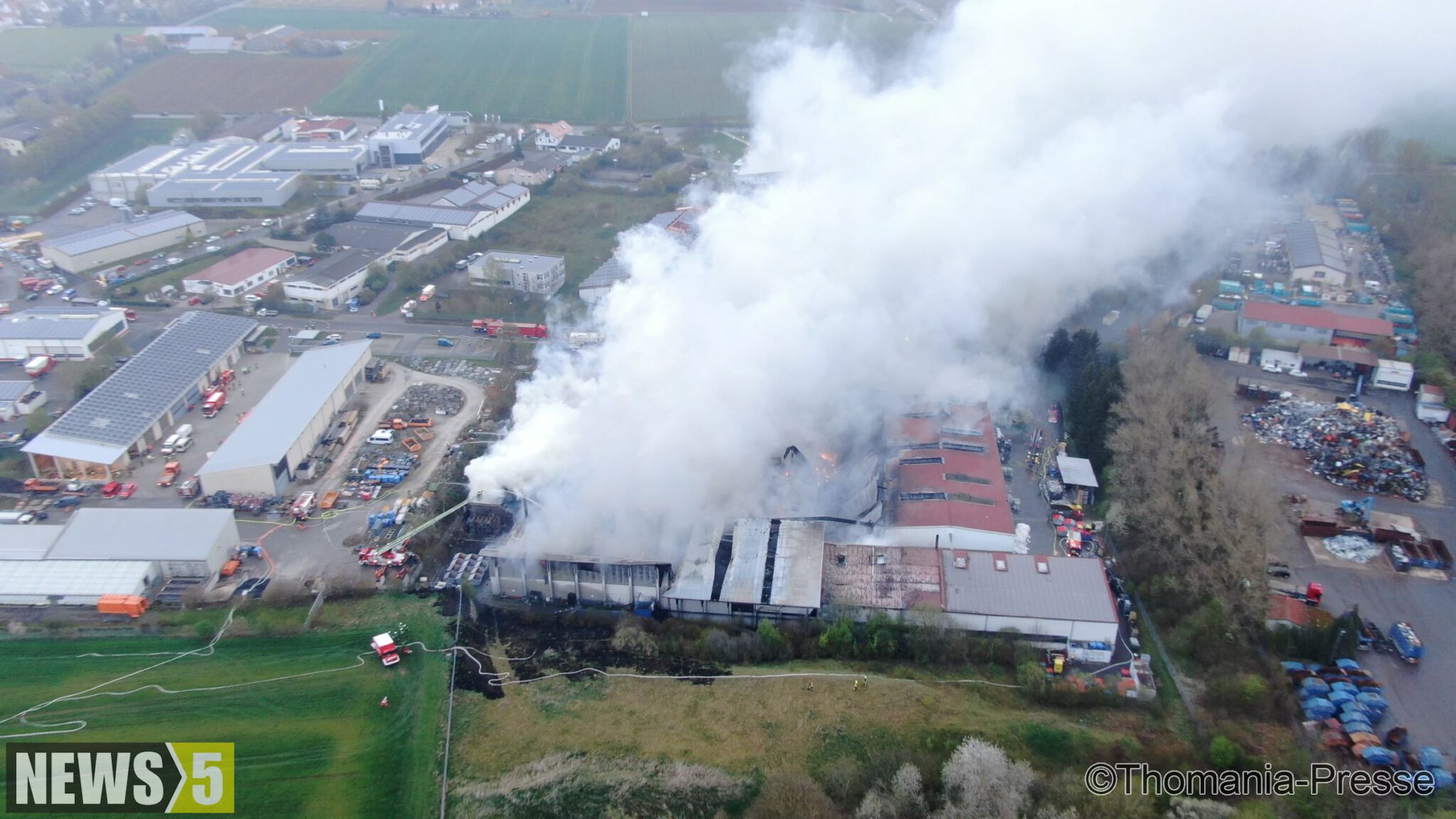 Großbrand In Rothenburg O.d.T. – Kreisfeuerwehrverband Ansbach